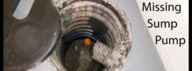 Missing Sump Pump Video